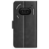 For Nothing Phone (2a) Plus/Phone (2a) Case Leather Adjustable Stand Smart Phone Cover with Dual Magnetic Clasp