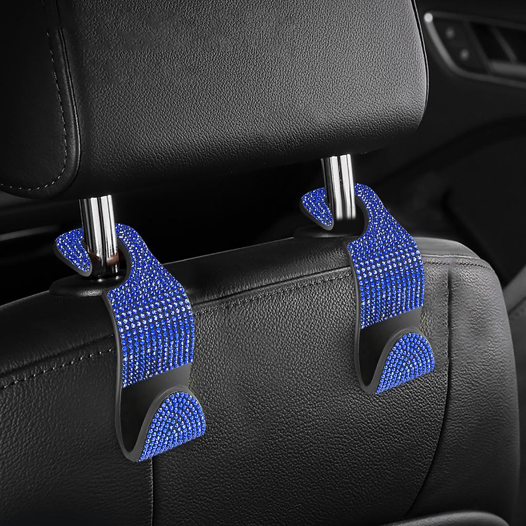 1PC Car Seat Headrest Hook for Auto Back Seat Organizer Hanger Storage Holder for Handbag Purse Bags Coats Universal
