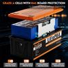 Cloudenergy GFA48-105A 48V 105Ah LiFePO4 Battery, Built-in 250A BMS, with 20A Charger, 6000+ Cycles Lithium Golf Cart Battery