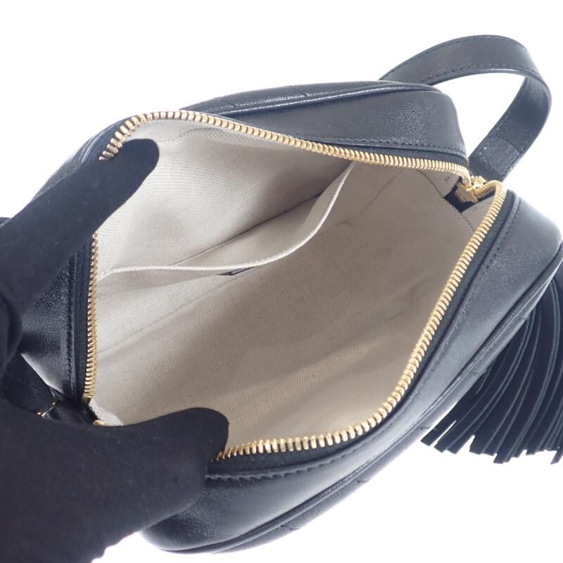 GUCCI 742360_1IV0G_1000 Shoulder Bag black leather Women