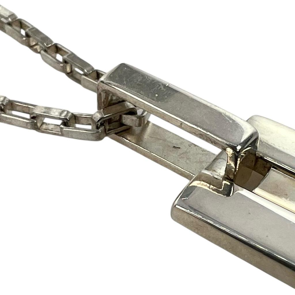 GUCCI Necklace Silver Women used