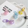 Cute Pearl Shell Keychain Pendant Keyring For Girls Backpack Charm Headphone Case Pendant Accessorie Creative Gifts