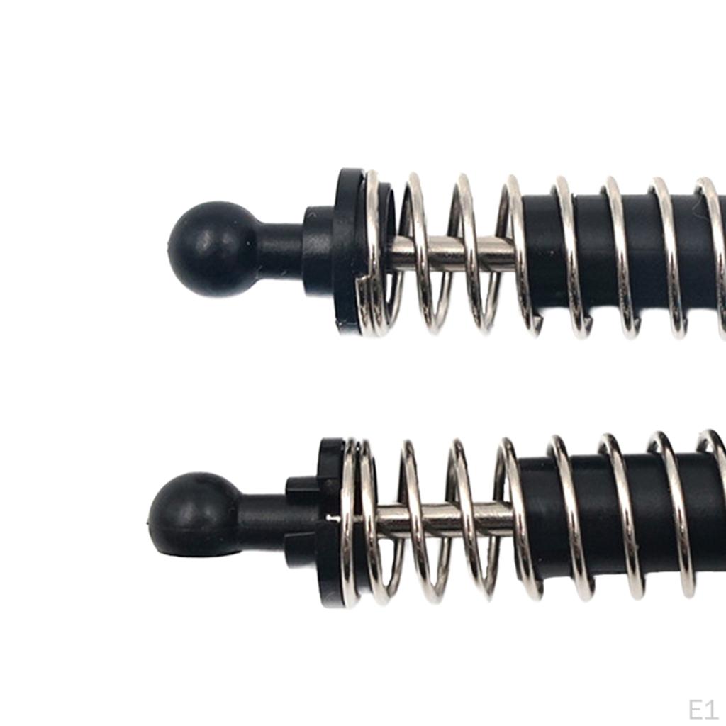 2x 1:18 Plastic Front Shock Absorber for Model Buggy Trucks DIY Parts