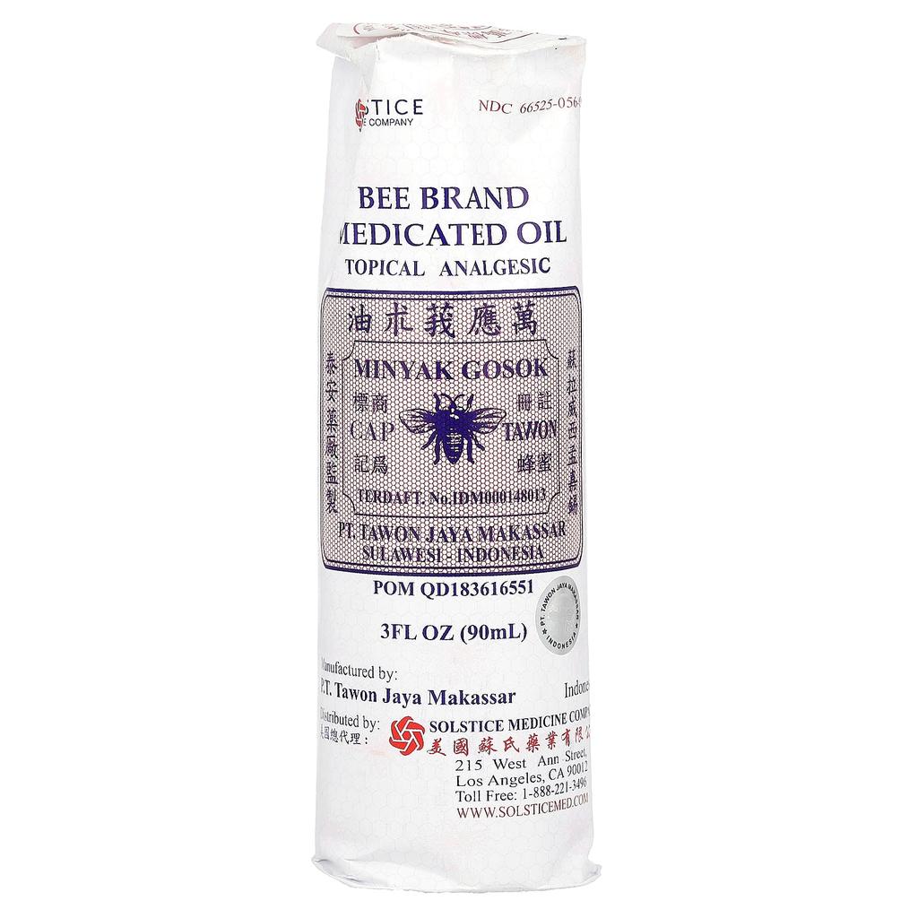 Medicated Oil, Topical Analgesic, 90Ml(3Fl Oz)