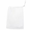 50Pcs Hangable Bath Foaming Mesh Bags with Drawstring Shower Gel Saver Pouch  for Facial Cleanser
