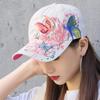 Embroidered Butterfly Baseball Cap Sequin Cotton Baseball Cap Cute Peaked Cap  Outdoor