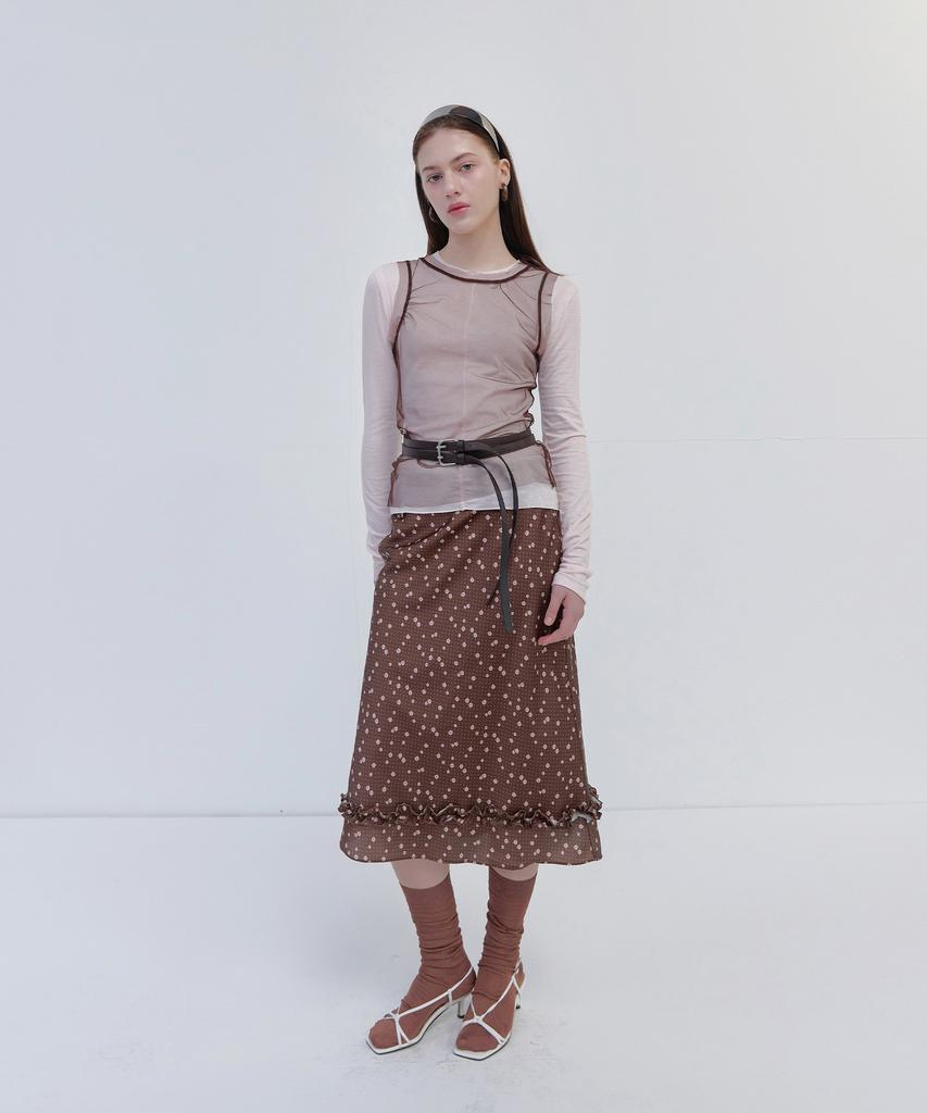 Seuleubi Petal Dots Skirt_3 Color