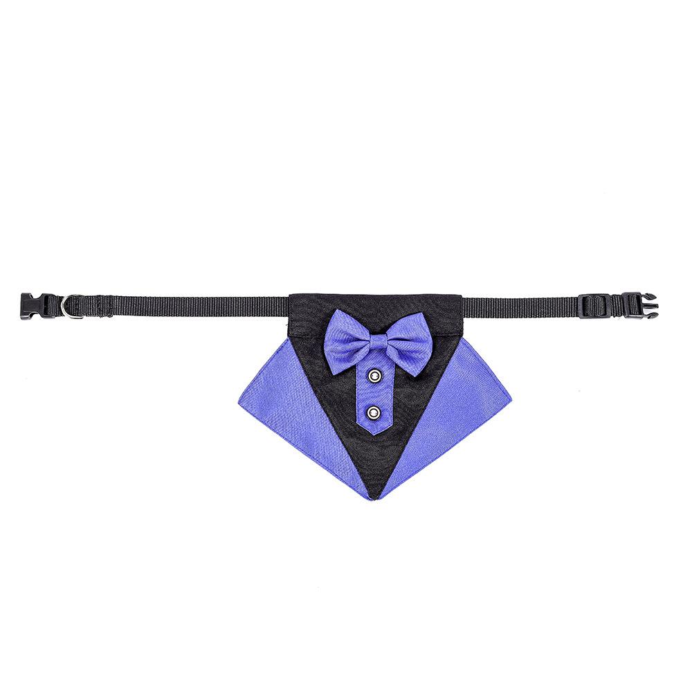Tanpopo Formeller Hunde-Smoking Hochzeitskragen Bandana Geburtstags-Kostüm Fliege Party-Anzug Weihnachts-Feiertags-Party-Outfit Haustierhalsband