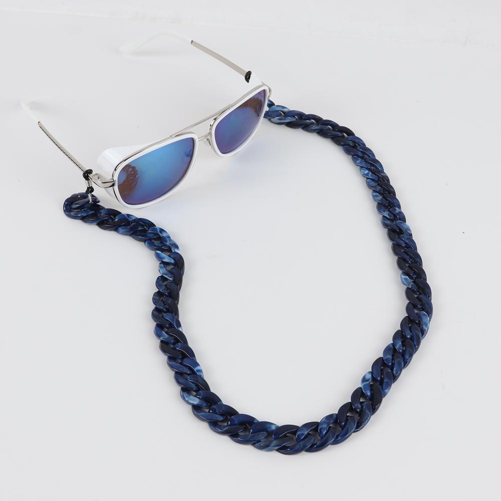 Acrylic Glasses Chains For Women Holder Cord Reading Sunglasses Chain Men Lanyard Eyeglasses Hanging Neck Chain Strap Rope Trend