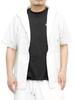 One Colors Men's Plus Size Seersucker Zip-Up Hoodie and Shorts Set, White (5L)