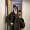 Women's 2025 Autumn/Winter Hepburn Style High-End Korean Woolen Coat for Petite Figures