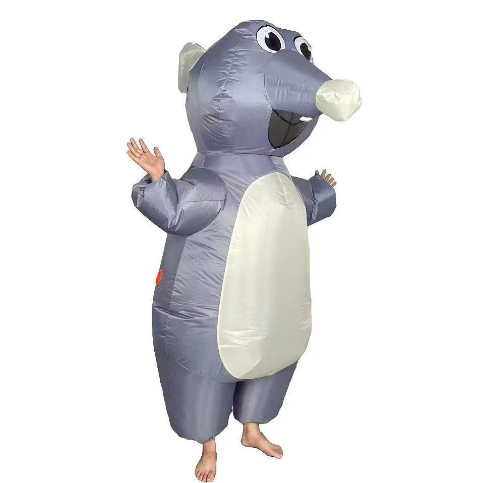 Cartoon Character Parent-Child Inflatable Costume for Holiday Parties
