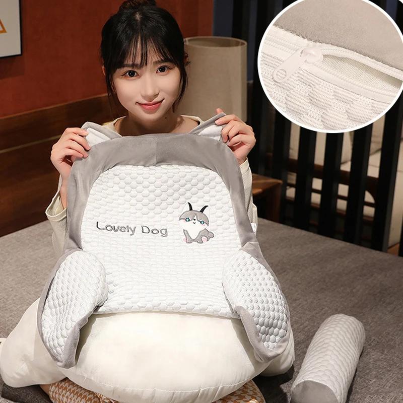 70x50x20cm Summer Chair Pillows Office Sedentary Butt Mat Student Seat Back Sofa Cushions Waist Support Chair Backrest Mat Home