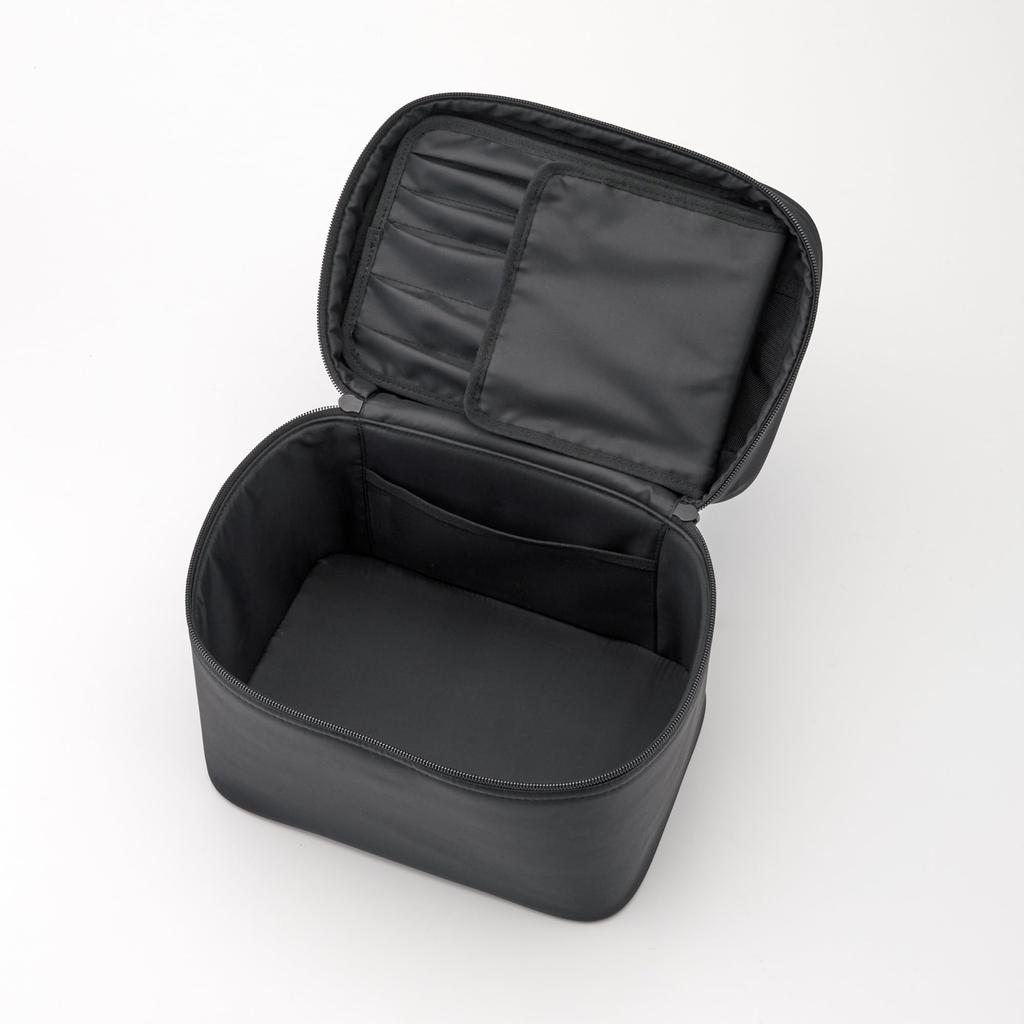 MUJI Nylon Makeup 24 X X 18 83525330 Box, Black, Medium, 16.5 Cm,