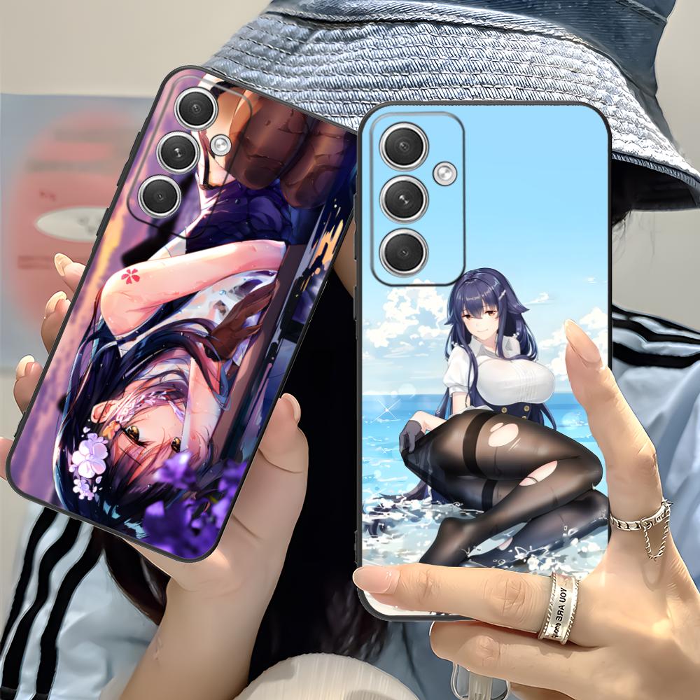 Azur Lane Azuma Mobile Phone Case for Samsung Galaxy S25 S24 S23 S22 S21 S20 Note20 Plus FE Ultra Colour Protective Luxury Cover