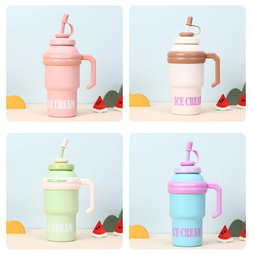 1000ml Outdoor Insulated Mug Leak Proof Stainless Steel Vacuum Flask Cold Beverages Cups  Sports