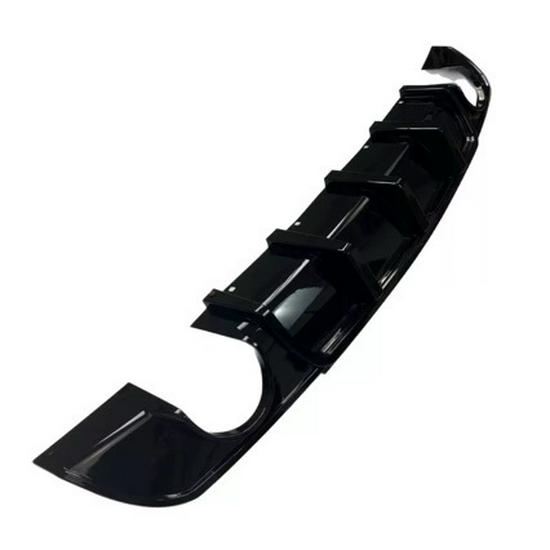 Chrysler 300C Rear Bumper Diffuser with Round Exhaust Tips (Fits 2015-2022 Models)