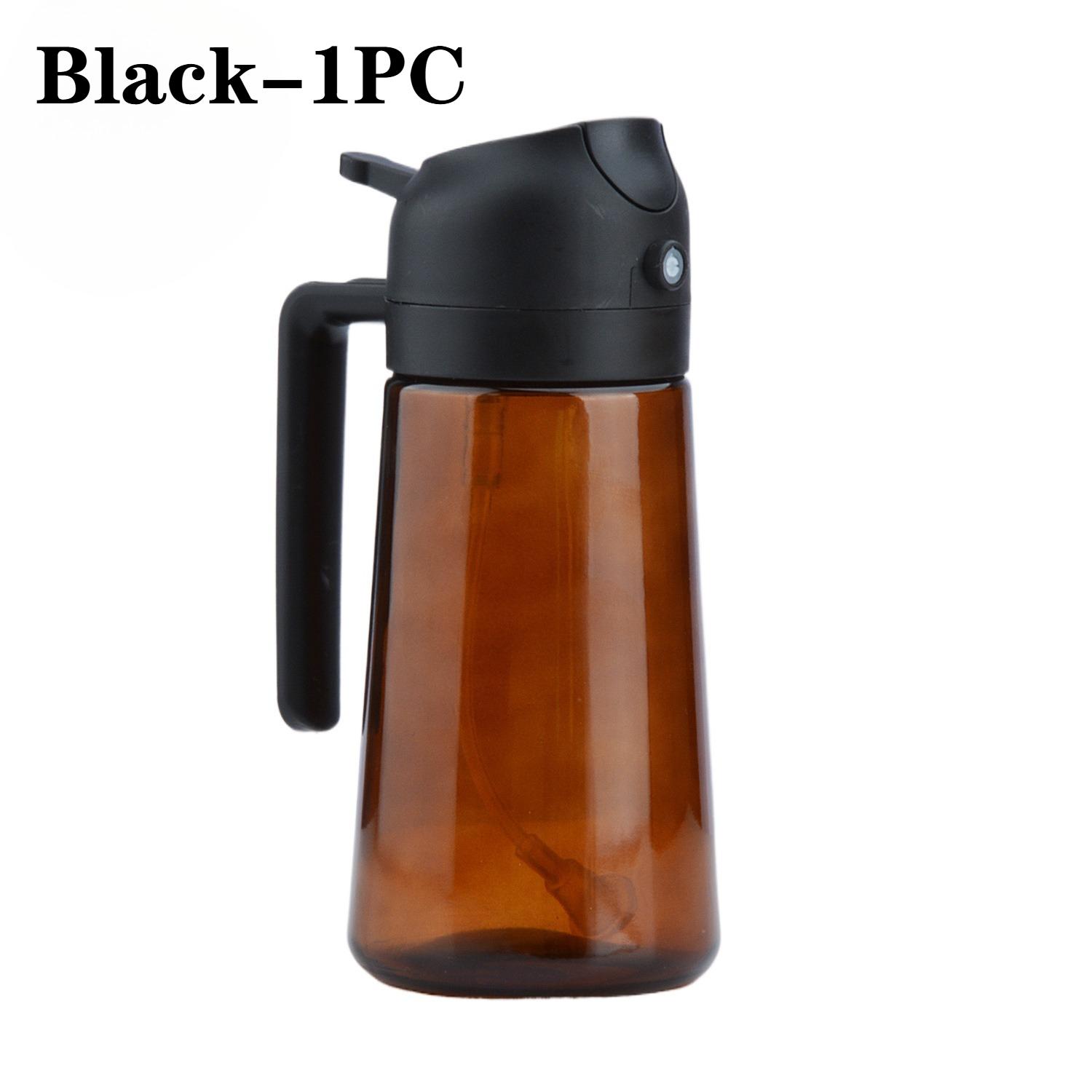 

1-4PCS Oil Spray Bottle Dispenser Cruet Seasoning Container Kitchen Tool for Cooking Baking Barbecue Refillable Oil Sprayer