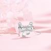 Girls Collar Diamante Bowknot Necklace Jewelry Choker Chain Glinting Crystal