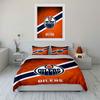"Edmonton Oilers Bedding Set" Bedding Duvet Cover Set Duvet Cover Pillowcases (1 * Duvet Cover 2 * Pillowcases, Without Duvet Insert)