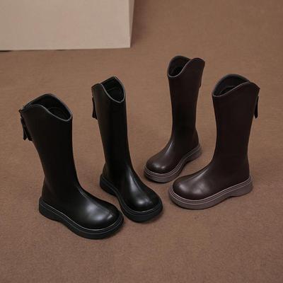 Nowe buty dziecięce i dziewczęce z miękką podeszwą ze skóry zagranicznej