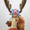 23cm One Piece Anime Figure Strengthen Chopper GK Model Battle Scene Toys Ornament Kids Birthday Gift