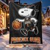 Snoopy Pattern Blanket for Home Decoration, Bed, Sofa, Car Travel, Camping, Suitable for All Seasons, Birthday Christmas Gift