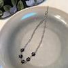 Simple Daisy Flower Charm Necklace Sweet Cool Choker Metal Chain Clavicle Chain