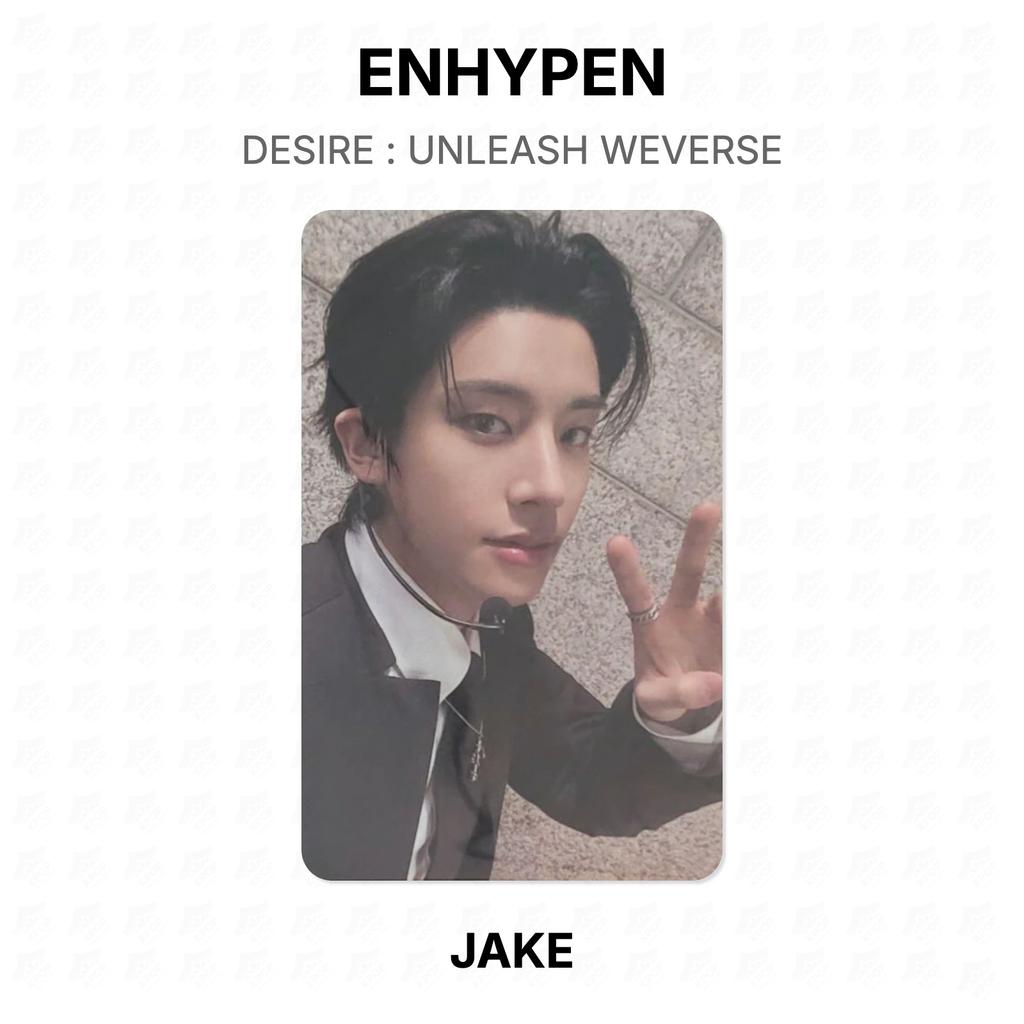 ENHYPEN DESIDERIO : UNLEASH WEVERSE Fotocarta Ufficiale