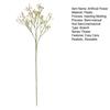 Artificial Babysbreath Realistic Plastic Fake Flower Home Office Wedding Party Table Centerpiece Indoor Outdoor Faux Bloom Plants Decoration