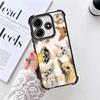 Chihuahua Puppy Teacup Dog Plating Phone Case For Xiaomi Redmi Note 14 15 Pro Plus 13 12 11 11S 11T 10 9S 9 5G Anti-Fall Airabag