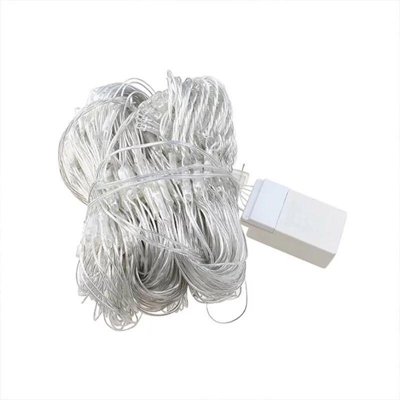 Preferred Outdoor Twinkling Star LED Solar Mesh Fairy Lights