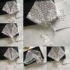 Fashion White Woven Floral Lace Hair Scarf Wraps Sweet Retro Triangle Headscarf Breathable Print Hair Bandana Photo