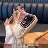 Metal Camera Ring Case IPhone 16 Pro Max 15 14 13 12 Series Transparent Shockproof Magnetic Snap Cover
