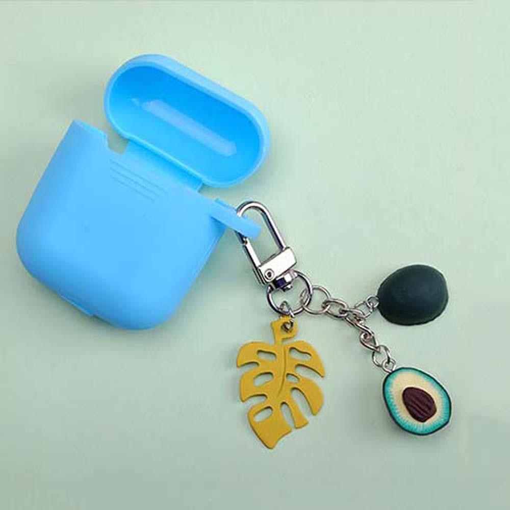 Charm Simulation Fruit Keychain Avocado Heart Shaped Pendant Keyrings Decor Jian Charm Simulation Fruit Keychain Avocado Heart Shaped Pendant Keyrings Decor Jian