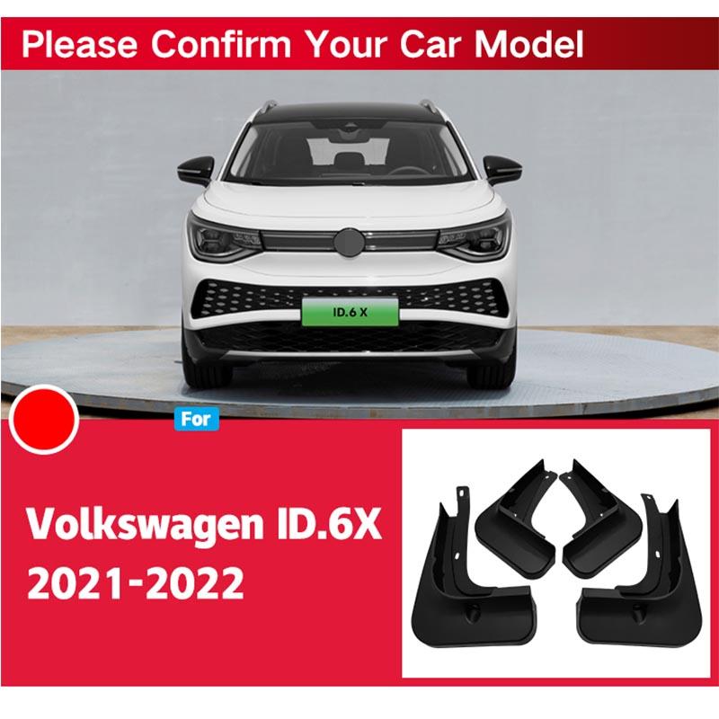 Car Fender  Mud Flaps For Volkswagen ID.6 X VW ID6 ID 6  2022 Splash Guards MudFlaps Front Rear Mudguards  Auto