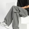 Cool feeling American wide-leg tooling pants men's summer new thin outdoor charging quick-drying straight casual paratrooper pants