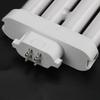 Quad Tube Lamp Light Desk Indoor 4 Pin Compact Fluorescent Plug in