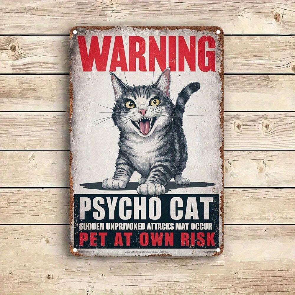 Vintage Retro Aluminum Metal Sign 12x8 Inch Wall Art Decor For Home Bedroom Kitchen Game Room Balcony Plaque