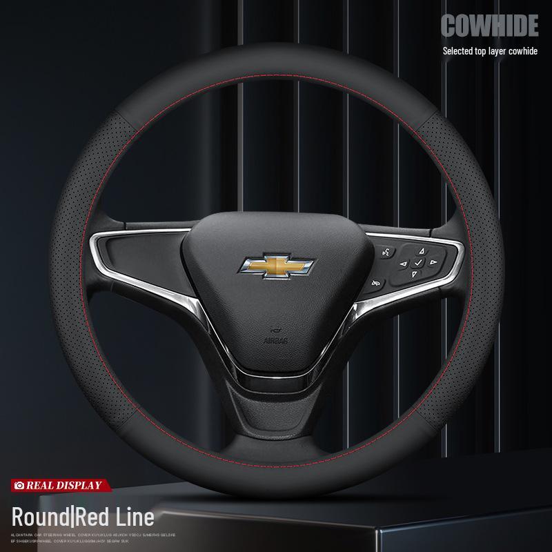 Chevrolet Cruze/Malibu XL/Sail Echte Lederlenkradabdeckung