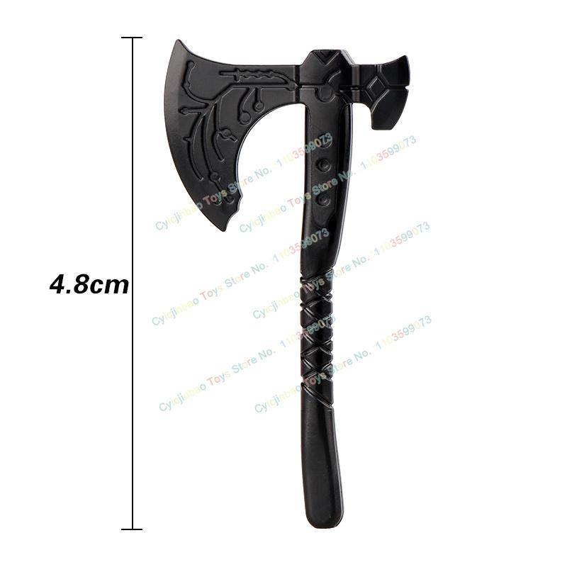 Medieval Military Cavalry Figures Building Blocks Accessories Sword Shield Knight Weapons Toys for Kids PJT049