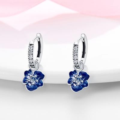 Generation Niche High Sense S9 Sterling Silver Earrings Small Flower Earrings Valentine'S Day Birthday Gift