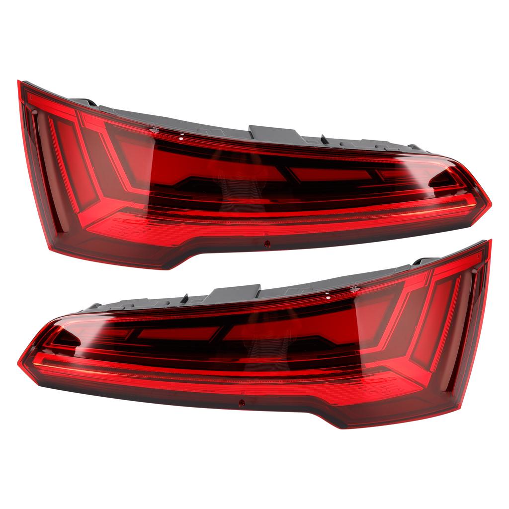 Left+Right Rear Tail Light Lamp LED 80A945075B 80A945076B For Q5 MK2 FACELIFT 2021-2024 LED 5 PIN