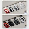Press Auto Sunglasses Holder Clip-on Car Visor Accessory Convenient Eyeglass Hanger  Truck