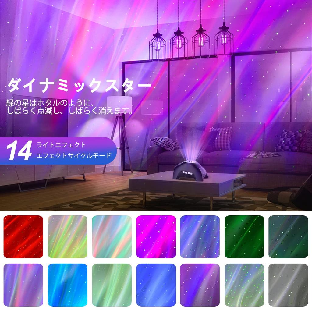 CIMELR Planetarium Light for Home, Galaxy Light, Star Projector Light with 14 Lighting Modes, Remote Control, White Noise, Timer, BluetoothUSB