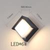 Hot Sale Good Quality Black Bedroom Bedside Wall Lamp Living Room Outdoor Waterproof LED Acrylic Ceiling Column Light
