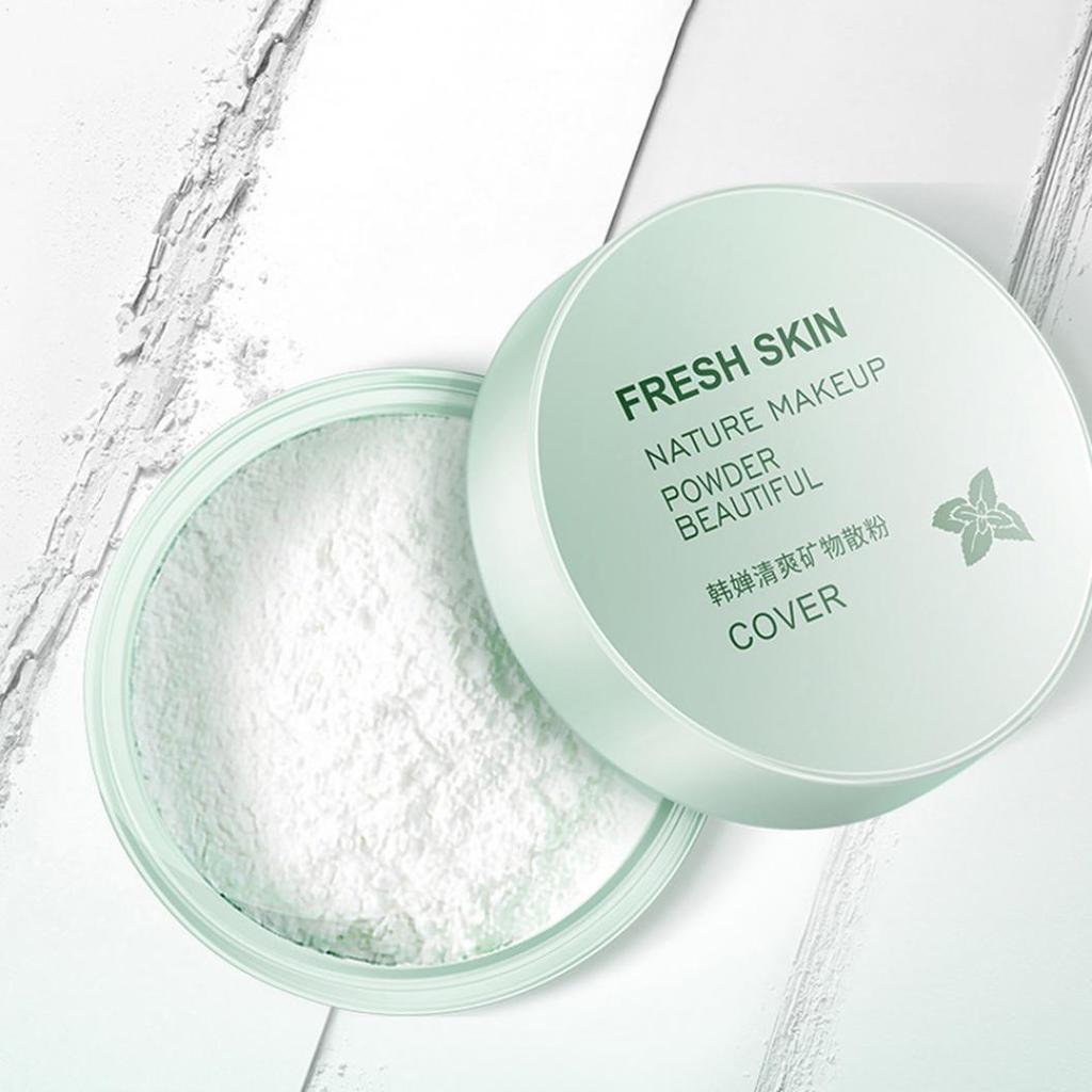 Refreshing Cosmetic Translucent Foundation Finishing Loose Powder Face Makeup