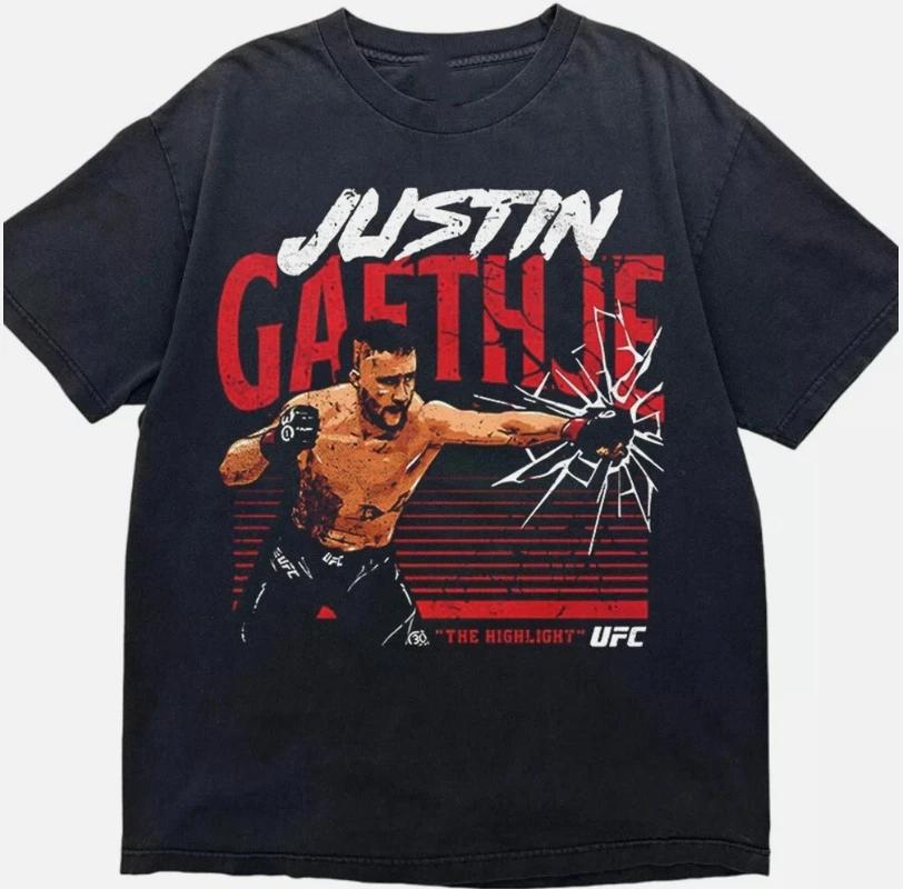 Rare Justin Gaethje Cotton Men All Size S