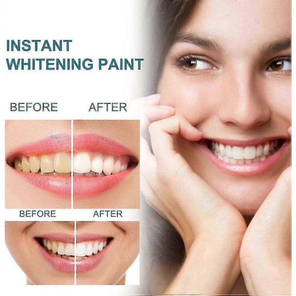 Teeth Whitening Paint, Tooth Paint,teeth Whitening Gel Tooth Polish Uptight White Instant Whitening Paint