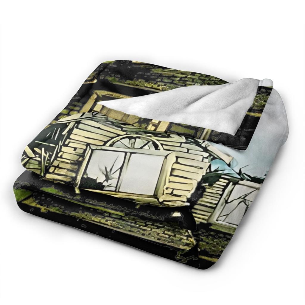 Vintage Pierce the Veils Rock Music Band Blanket Multiple Sizes Soft Fuzzy Plush PTV Punk Throw Blankets for Sofa Couch and Bed